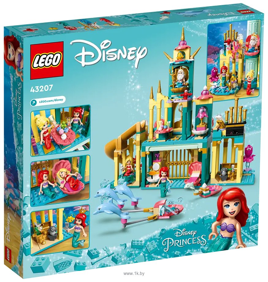 Фотографии LEGO Disney Princess 43207 Подводный дворец Ариэль