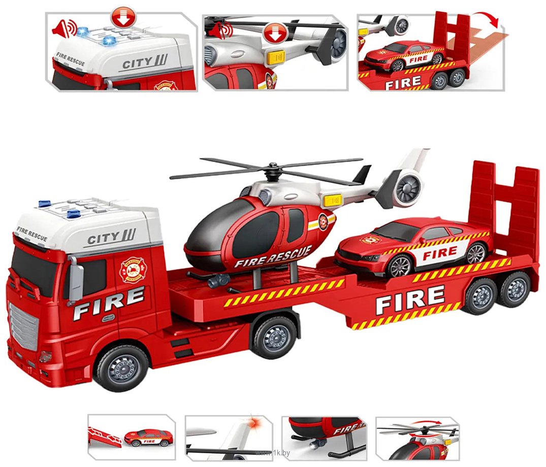 Фотографии Givito Пожарная. Городской пожарно-спасательный транспортер G235-476