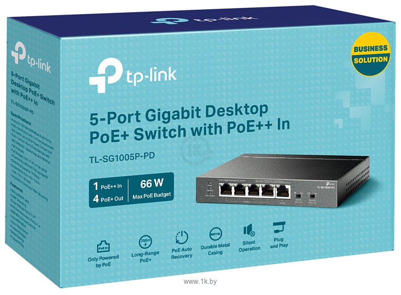 Фотографии TP-LINK TL-SG1005P-PD 