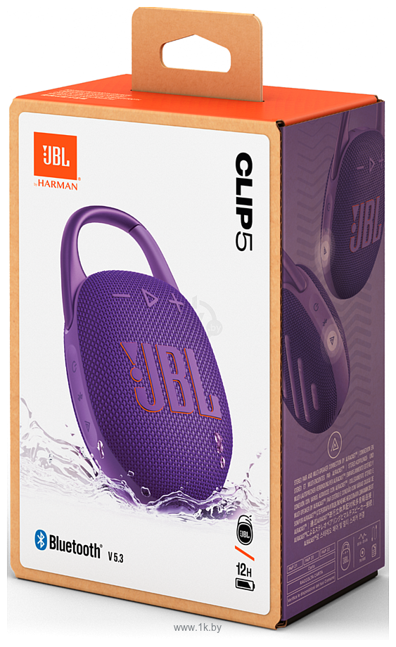 Фотографии JBL Clip 5 (фиолетовый)