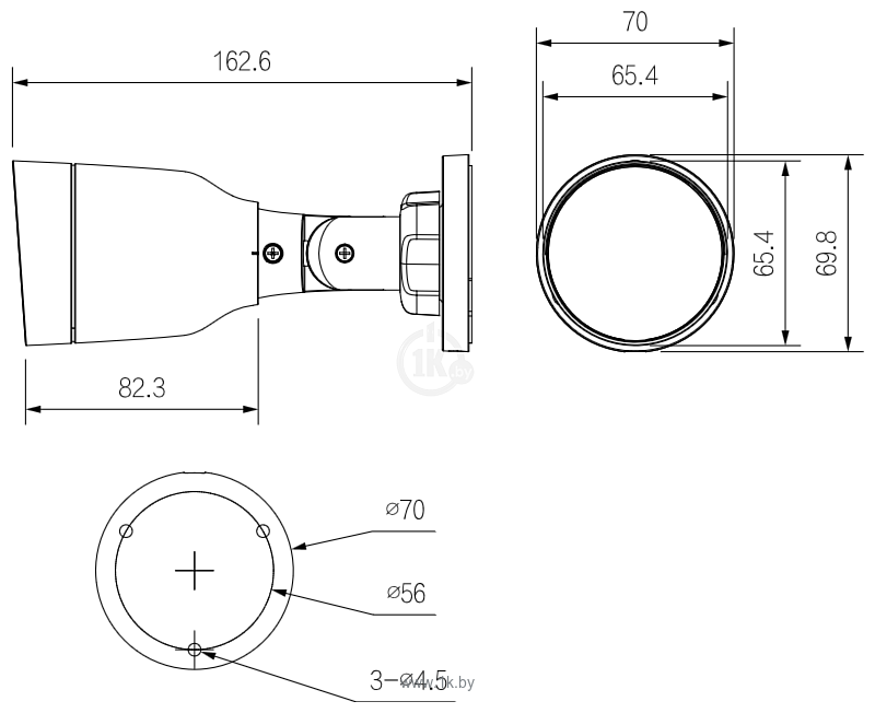 Фотографии Dahua DH-IPC-HFW1230S1P-0280B-S6