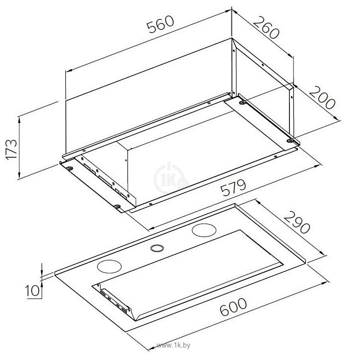 Фотографии Meferi INBOX60WH Push Comfort 