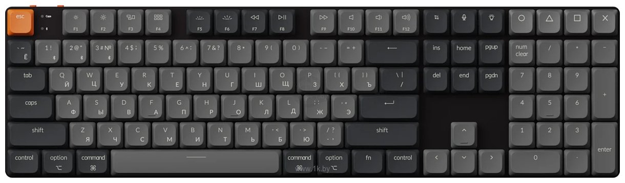 Фотографии Keychron K5 Version 2 K5X-H1 Gateron Low Profile Red 2.0
