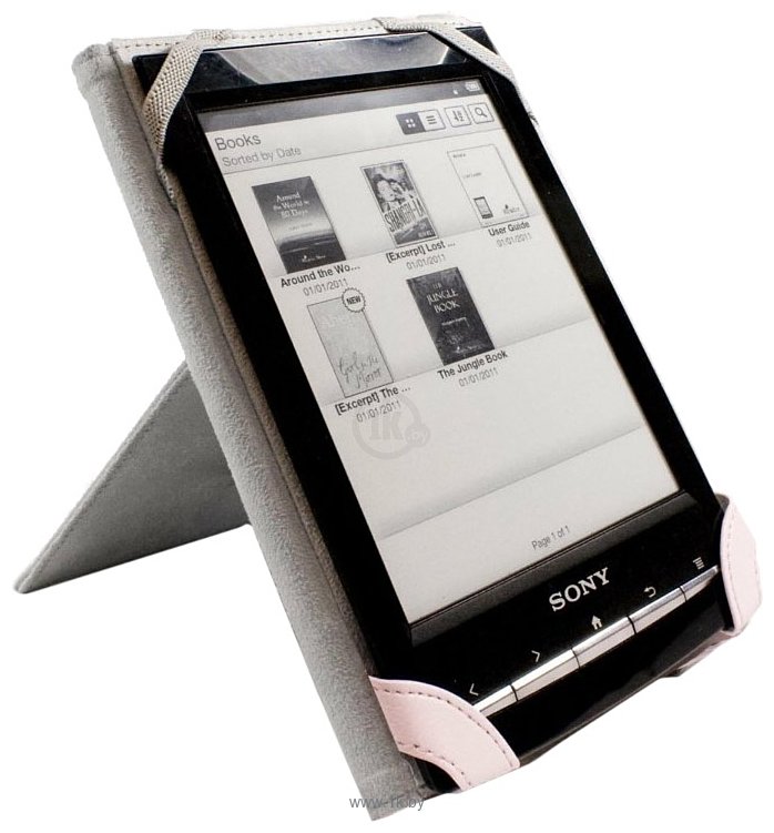 Фотографии Tuff-Luv Kindle Touch/Sony PRS-T1 Book-Stand Pink (A6_31)