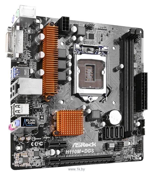 Фотографии ASRock H110M-DGS