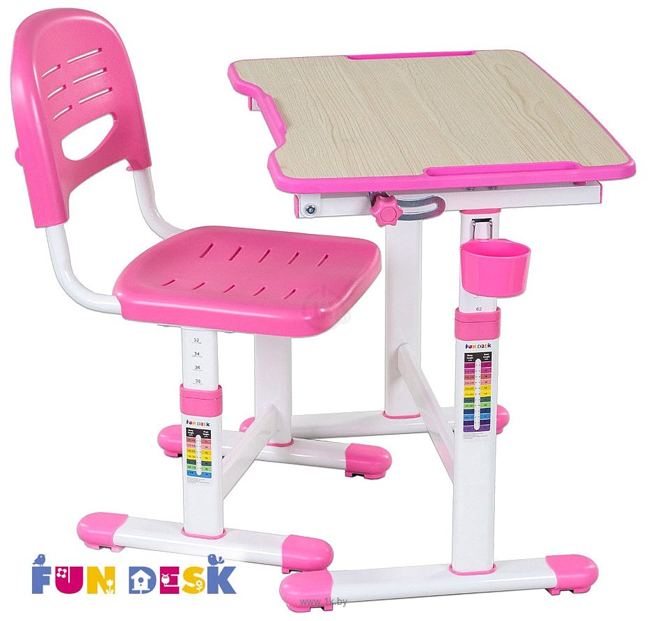 Фотографии Fun Desk Piccolino II (розовый)