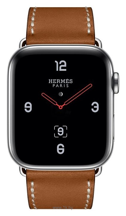 Фотографии Apple Watch Herms Series 4 GPS + Cellular 44mm Stainless Steel Case with Leather Single Tour Deployment Buckle