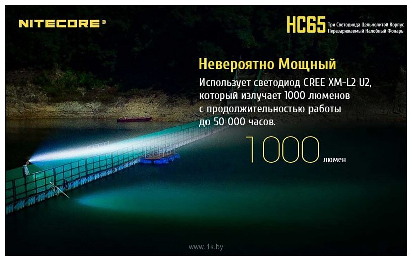 Фотографии Nitecore HC65 (черный)