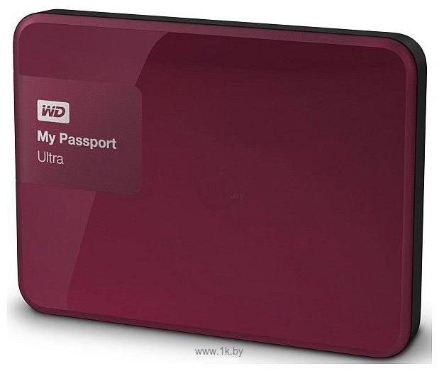 Фотографии Western Digital My Passport Ultra 4TB Wild Berry (WDBBKD0040BBY)