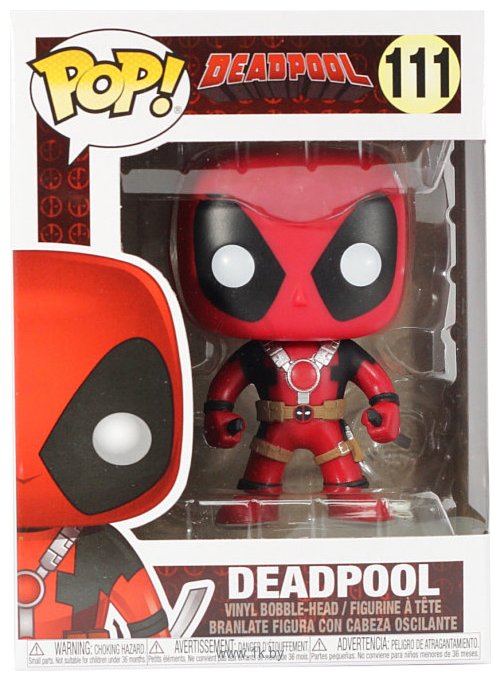 Фотографии Funko Bobble Marvel Deadpool Two Swords 7486