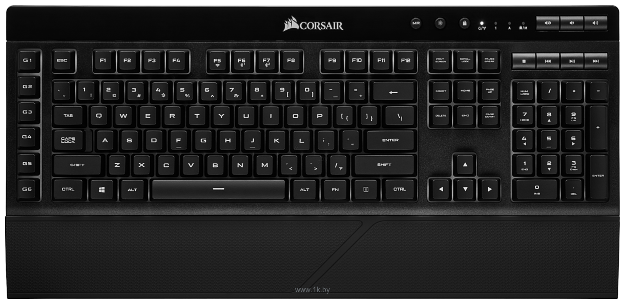 Фотографии Corsair K57 RGB Wireless нет кириллицы