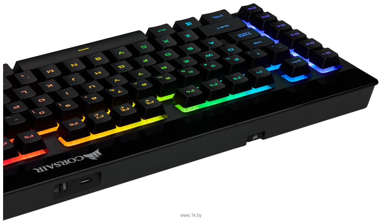 Фотографии Corsair K57 RGB Wireless нет кириллицы