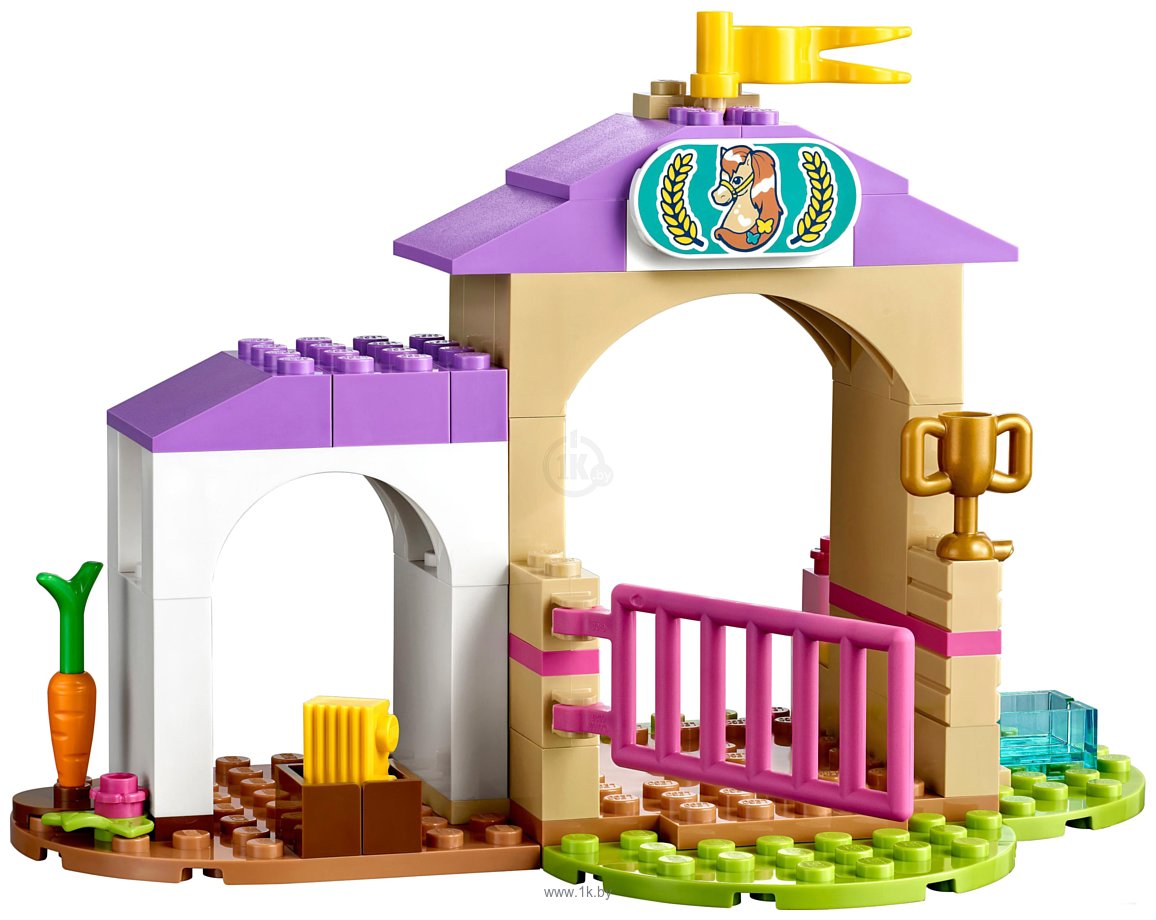 Фотографии LEGO Friends 41441 Тренировка лошади и прицеп для перевозки