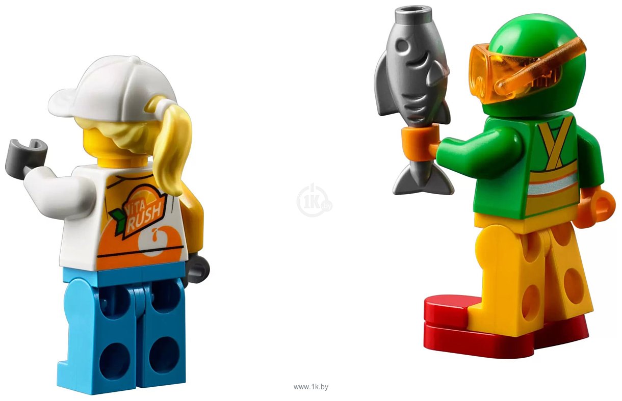 Фотографии LEGO City Stuntz 60294 Грузовик для шоу каскадеров