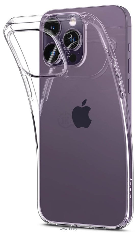 Фотографии Spigen Liquid Crystal iPhone 14 Pro Crystal Clear ACS04953 (прозрачный)