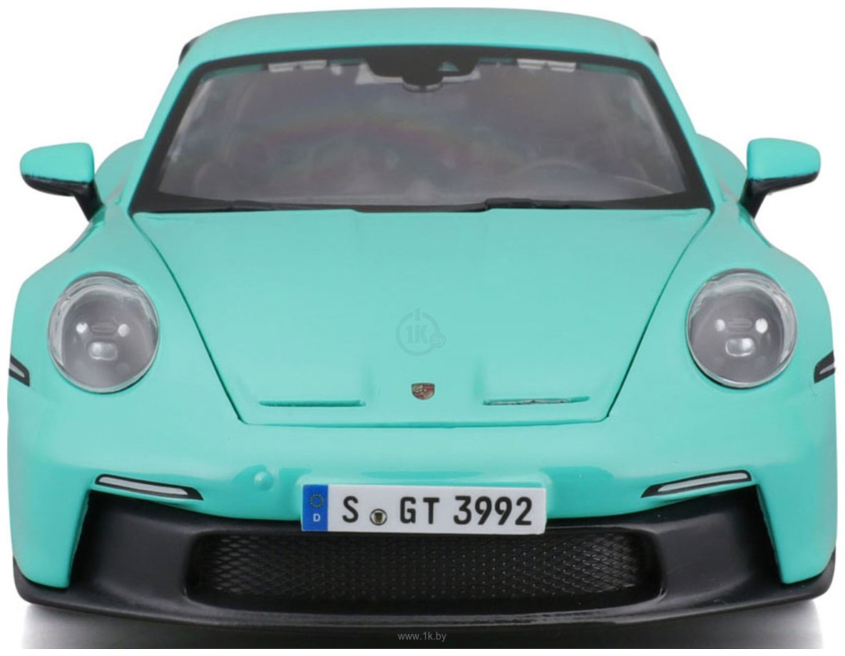 Фотографии Bburago Porsche 911 GT3 18-21104 (зеленый)