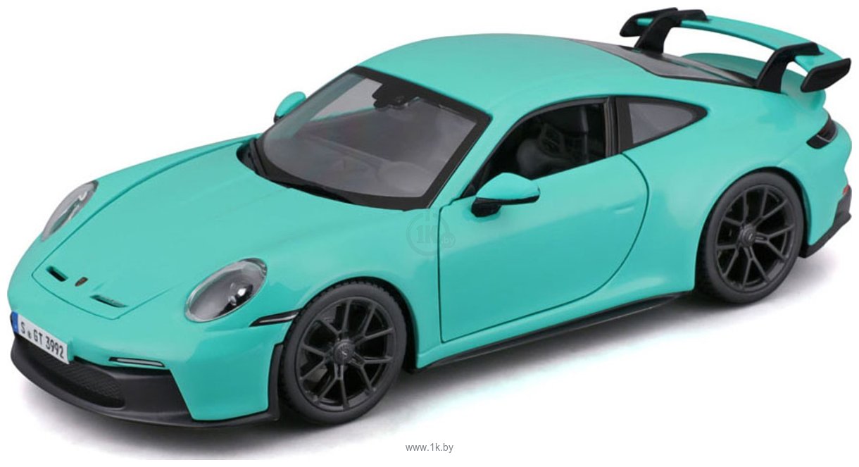 Фотографии Bburago Porsche 911 GT3 18-21104 (зеленый)