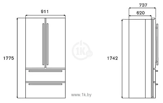 Фотографии Bertazzoni REF904FFNXTC
