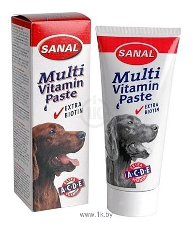 Фотографии Sanal Multivitamin Paste для собак