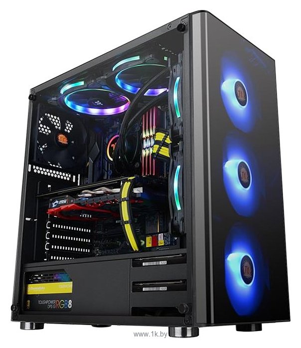 Фотографии Thermaltake V200 TG RGB Edition CA-1K8-00M1WN-01 Black