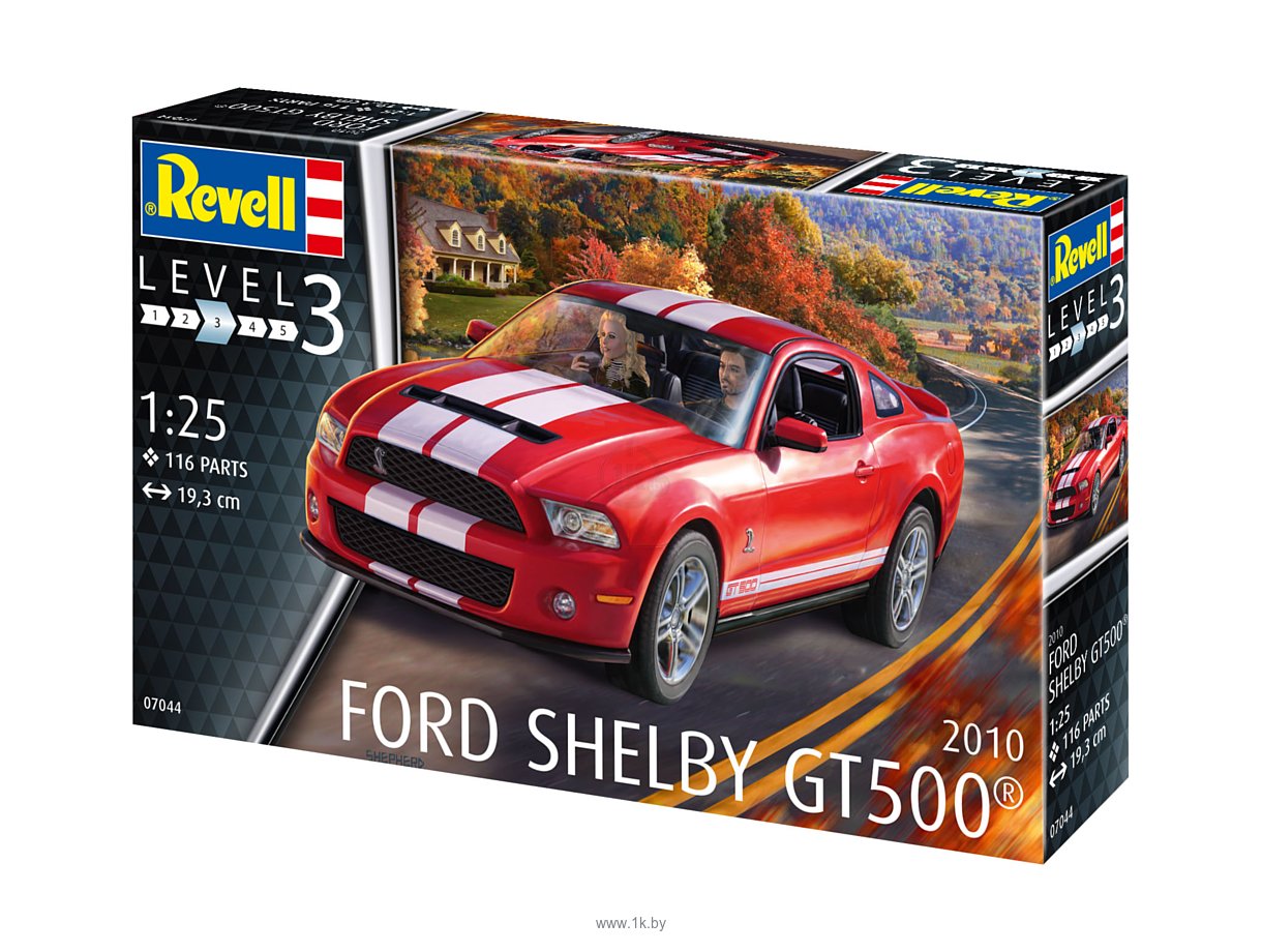 Фотографии Revell 07044 Автомобиль Ford Shelby GT 500