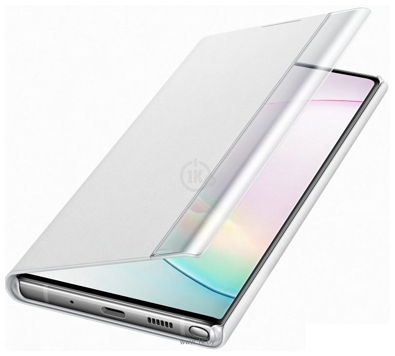 Фотографии Samsung Clear View Cover для Samsung Note10 Plus (белый)