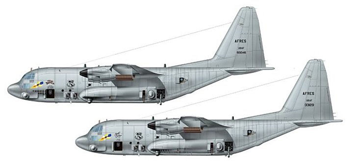 Фотографии Italeri 1310 Самолет FC-130H Spectre