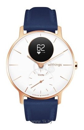 Фотографии Withings Steel HR 36mm Sapphire Signature + leather wristband