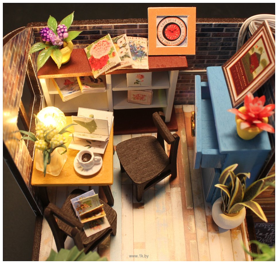 Фотографии Hobby Day DIY Mini House Coffee House (M027)