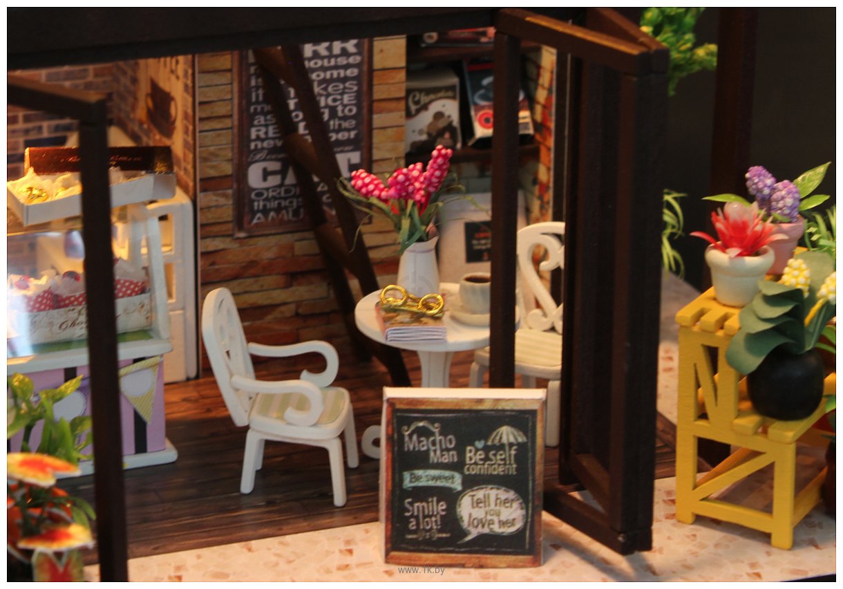 Фотографии Hobby Day DIY Mini House Coffee House (M027)