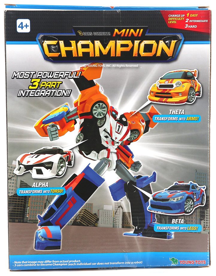 Фотографии Young Toys Tobot Athlon Mini Champion 301082