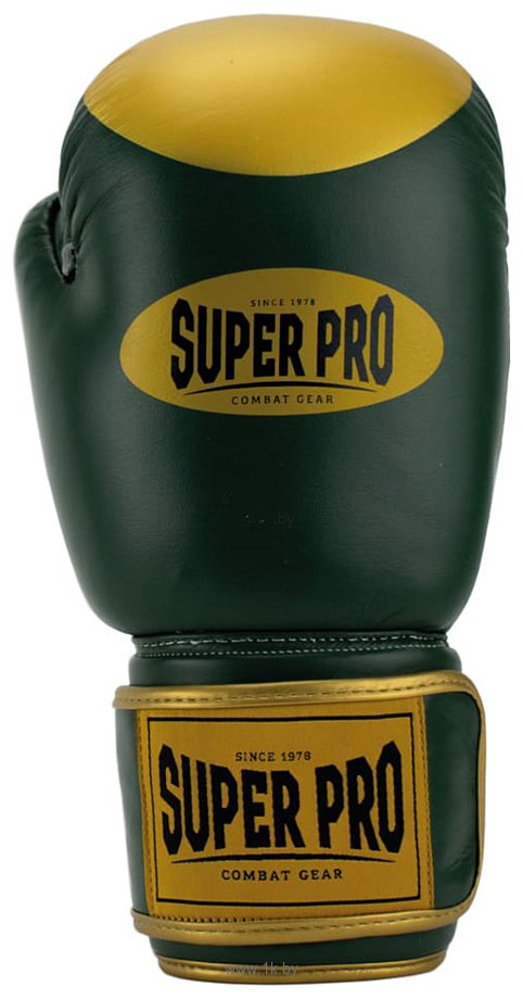 Фотографии Super Pro Combat Gear Boxer Pro SPBG160-53350 18 oz (зеленый/золотистый)
