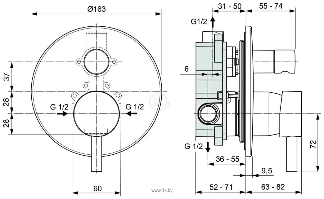 Фотографии Ideal Standard Ceraline A6939