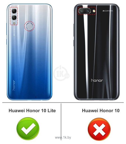 Фотографии Volare Rosso Clear для Huawei Honor 10 Lite/Huawei P Smart 2019 (прозрачный)