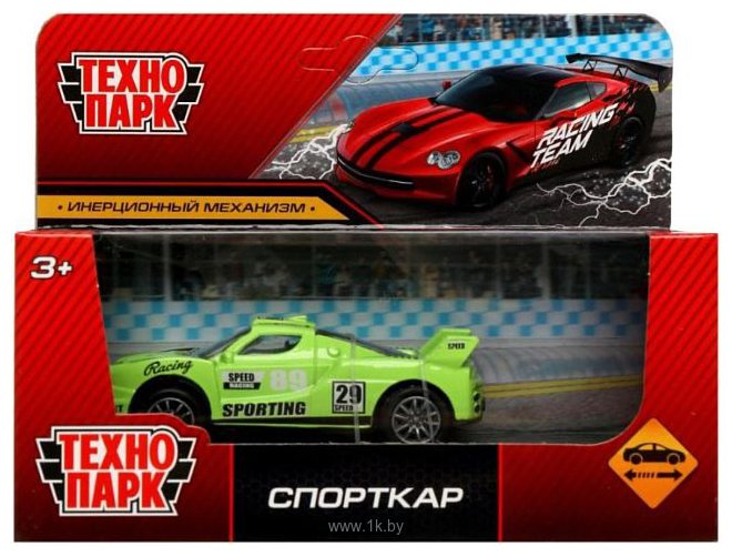 Фотографии Технопарк Hot Wheels. Спорткар 1911C140-R3