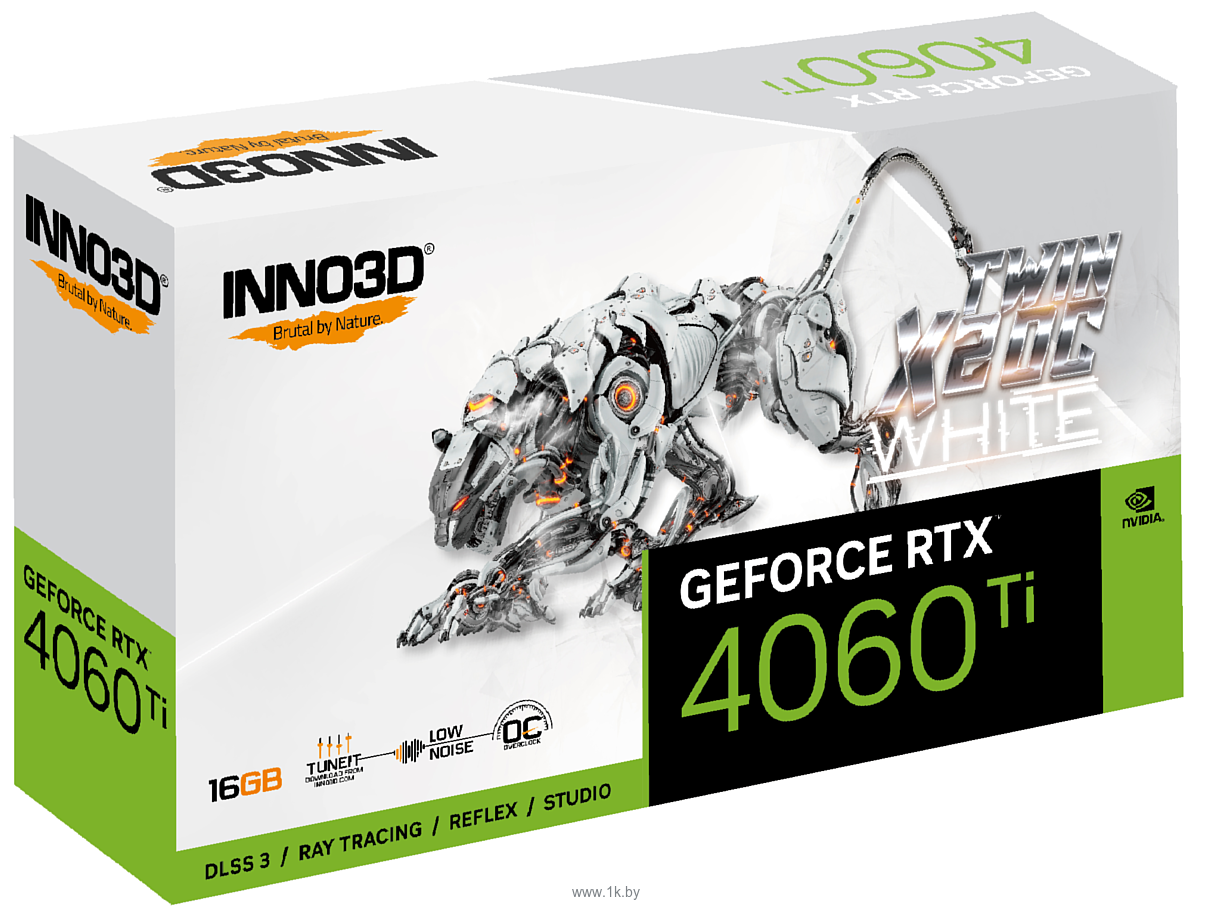 Фотографии GeForce RTX 4060 Twin X2 OC White (N40602-08D6X-173051W)