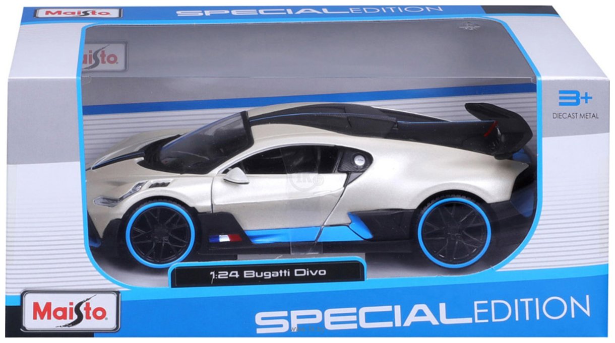 Фотографии Maisto Bugatti Divo 31526WT (белый)