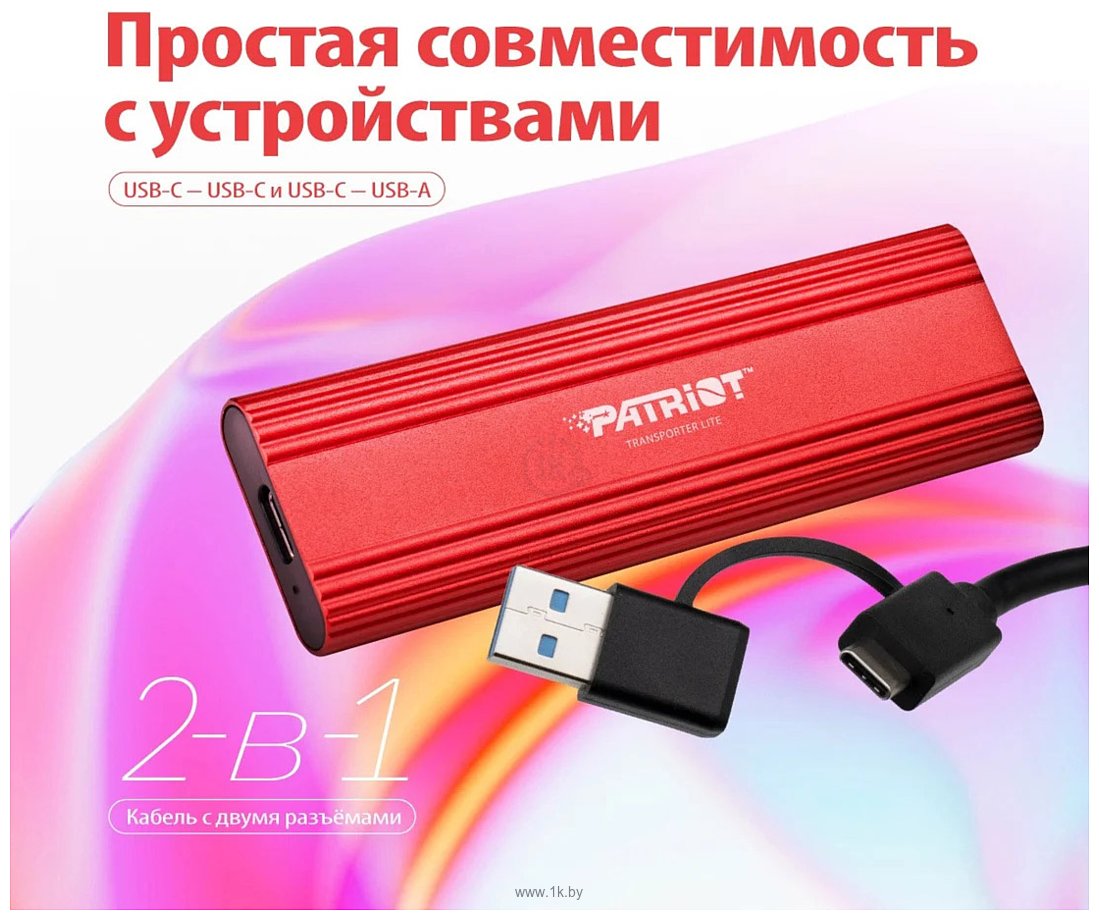 Фотографии Patriot Transporter Lite 4TB PTPL4TBPEC