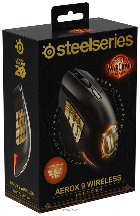 Фотографии SteelSeries Aerox 9 Wireless World of Warcraft Edition