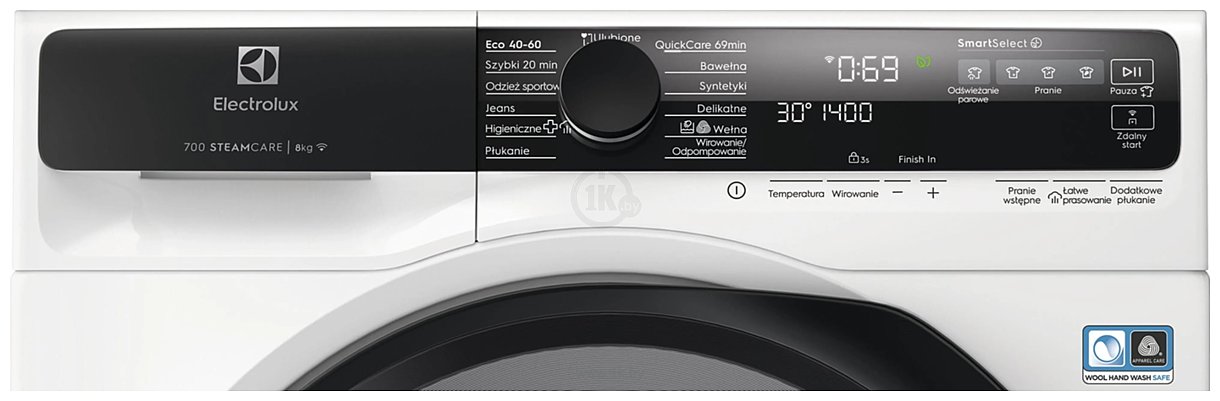 Фотографии Electrolux SteamCare 700 AbsoluteCare EW7F5482CP