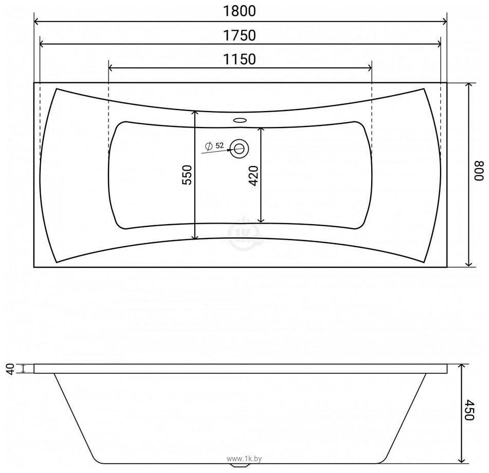 Фотографии Lauter Belgravia 180x80 21110180