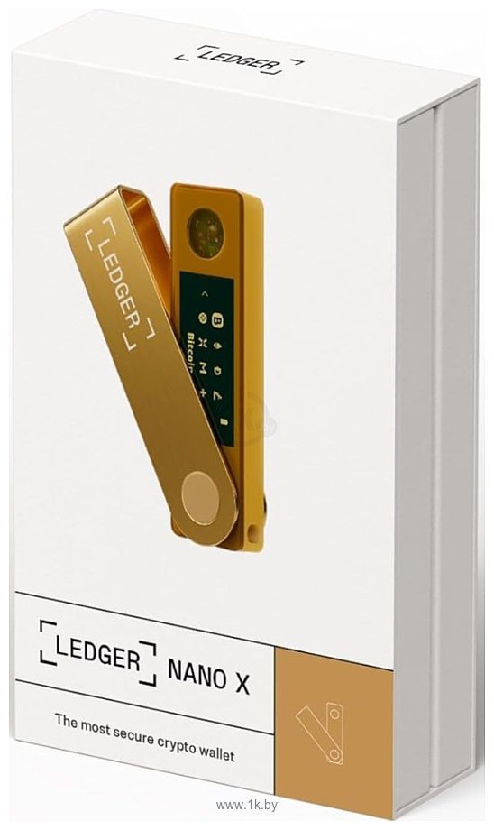 Фотографии Ledger Nano X (золотистый)