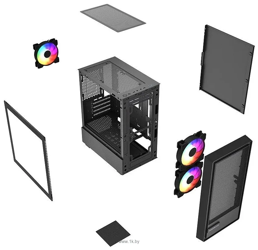 Фотографии Powercase Mistral SM02 ARGB CMMSM02B-A3 Фотографии Powercase Mistral SM02 ARGB CMMSM02B-A3