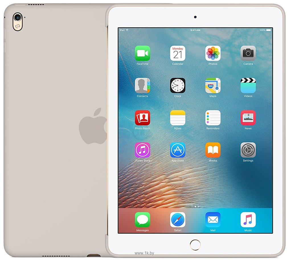 Фотографии Apple Silicone Case for iPad Pro 9.7 (Stone) (MM232ZM/A)