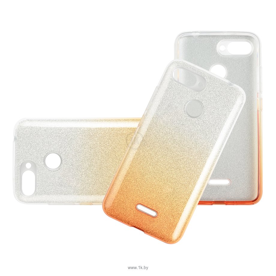 Фотографии Case Brilliant Paper для Xiaomi Redmi 6 (серый/золотистый)