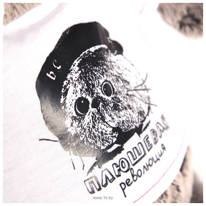 Фотографии Basik & Co В футболке с принтом Плюшевая революция» (19 см)