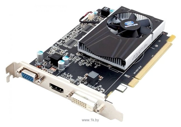 Фотографии Sapphire Radeon R7 240 730Mhz PCI-E 3.0 2048Mb 1600Mhz 64 bit DVI VGA HDMI HDCP