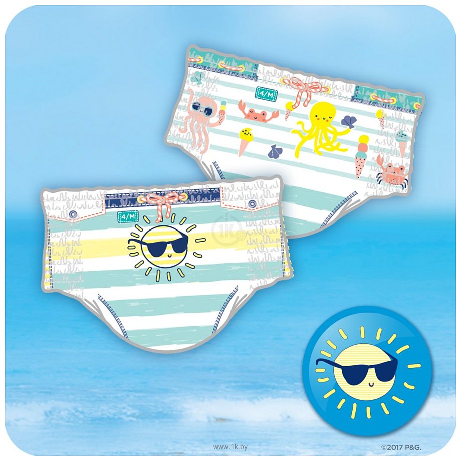 Фотографии Pampers Splashers, размер 4-5 (9-15 кг) 11 шт