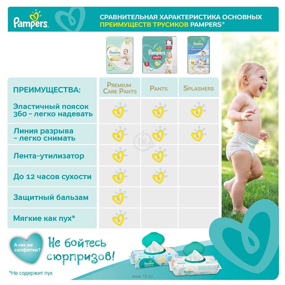 Фотографии Pampers Splashers, размер 4-5 (9-15 кг) 11 шт