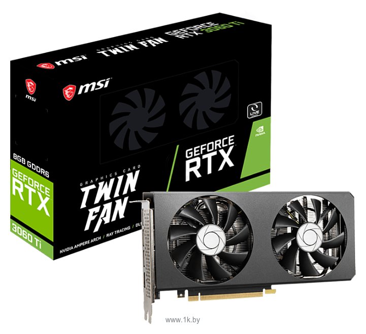 Фотографии MSI GeForce RTX 3060 Ti TWIN FAN 8GB